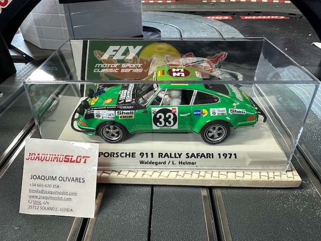 Fly E2068 Porsche 911#33 Rally Safari 1971 Edicion Limitada
